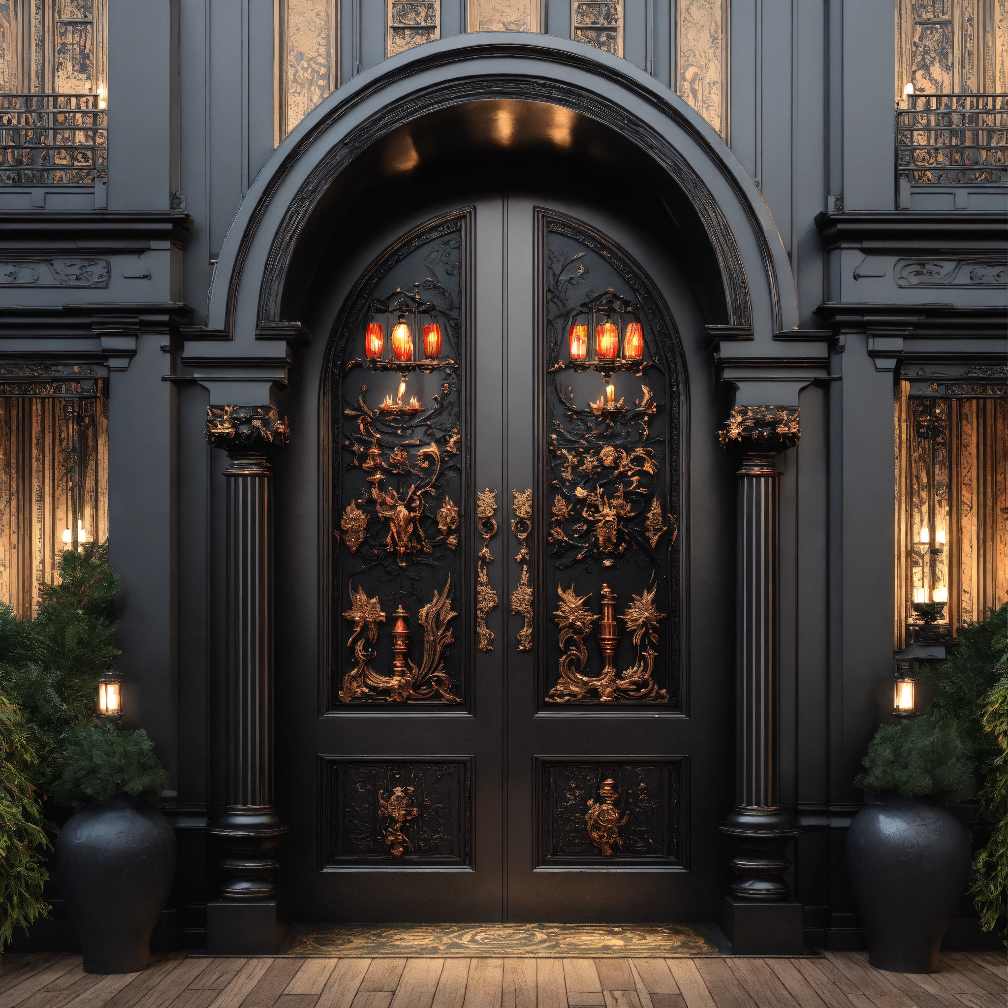 دهانات أبواب الرياض